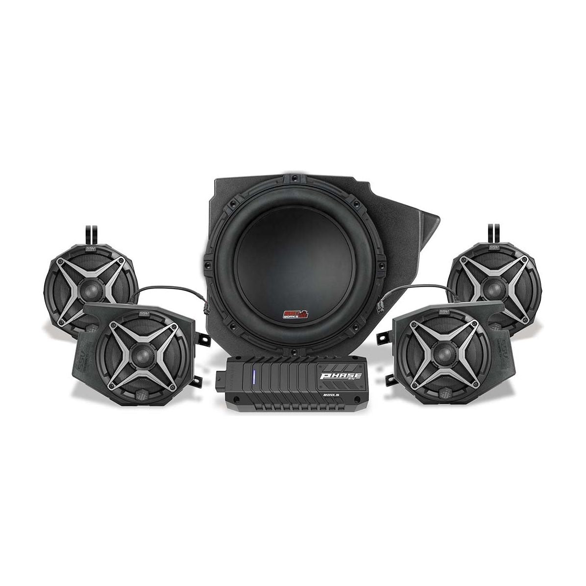 Polaris RZR Ride Command A-Spec 5 Speaker Plug-&-Play System