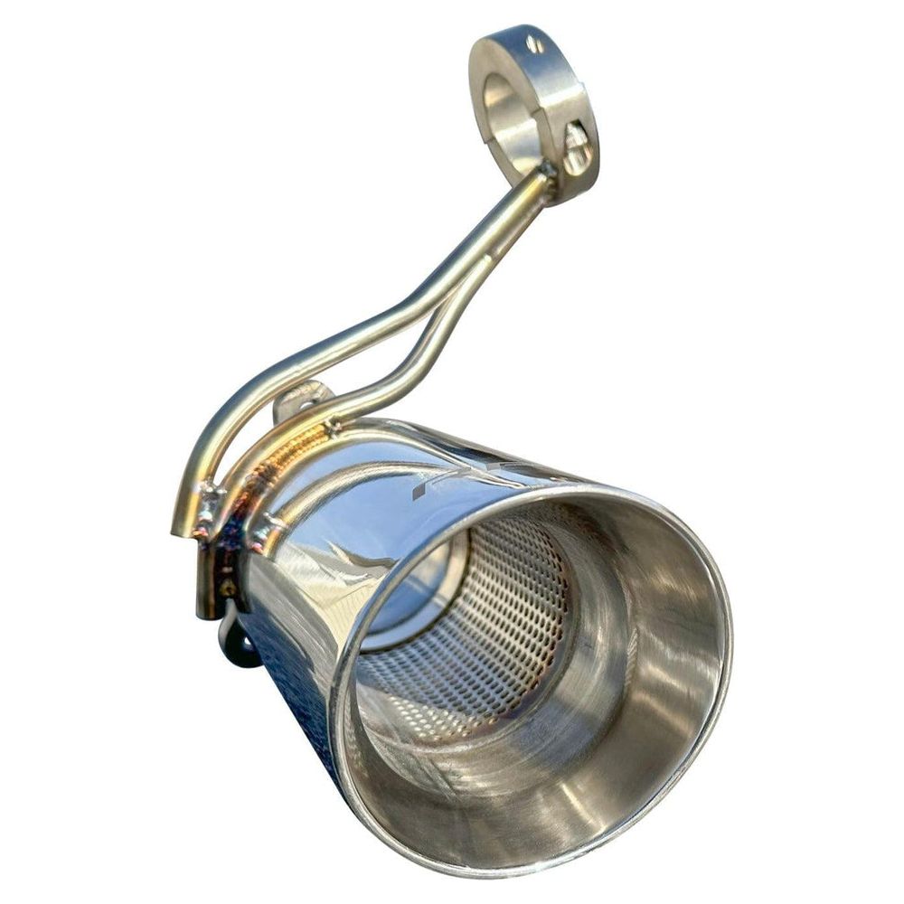 Polaris RZR XP Turbo / Turbo S Slip On Muffler Delete (Race Pipe)