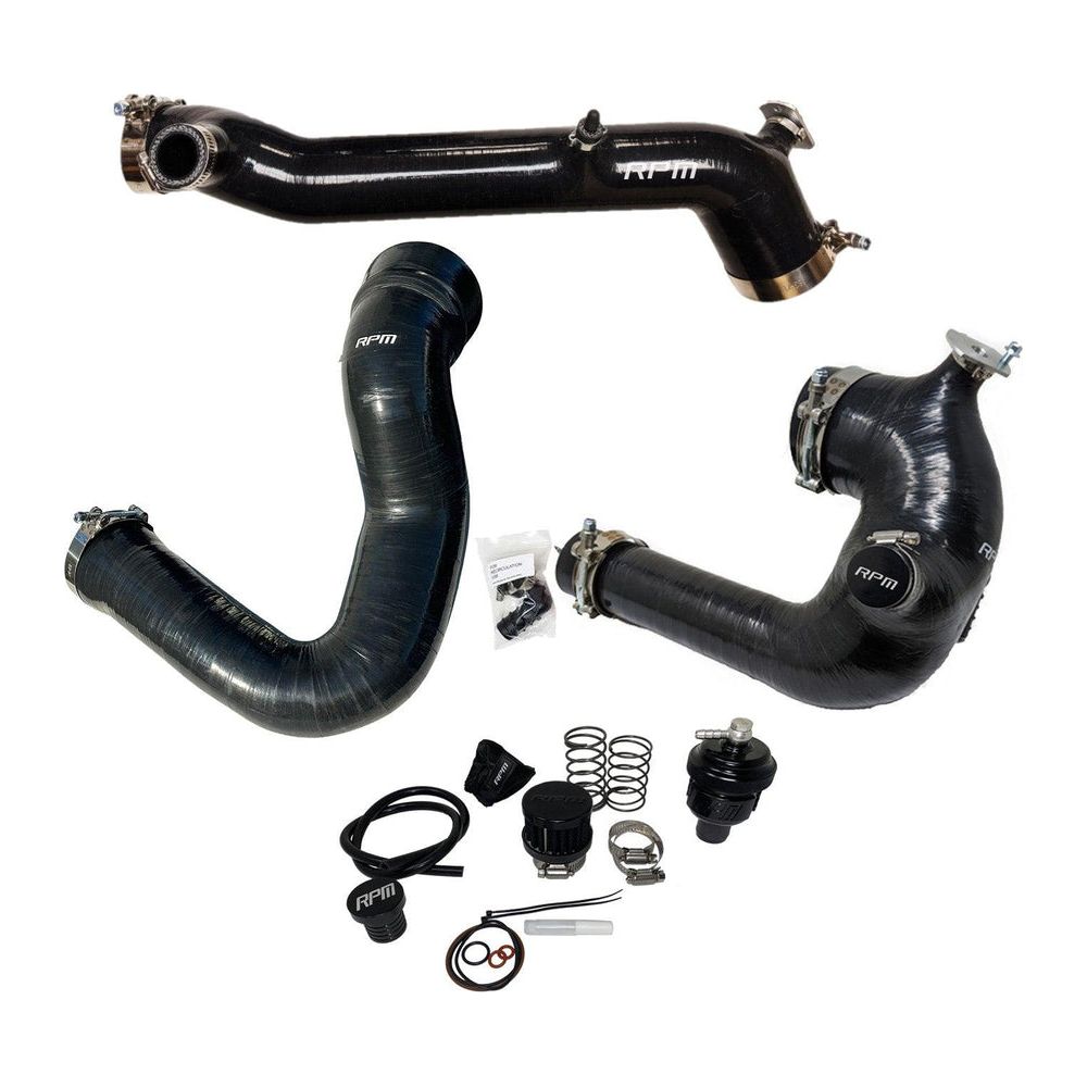 Polaris RZR XP Turbo / Turbo S Silicone Intake J-Tube / Charge Tube / BOV / Intake Tube Kit