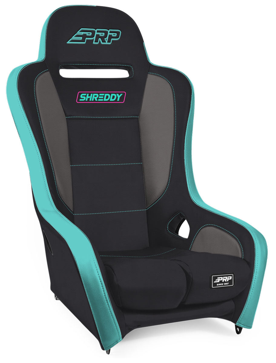 Shreddy Podium Suspension Seat; Black and