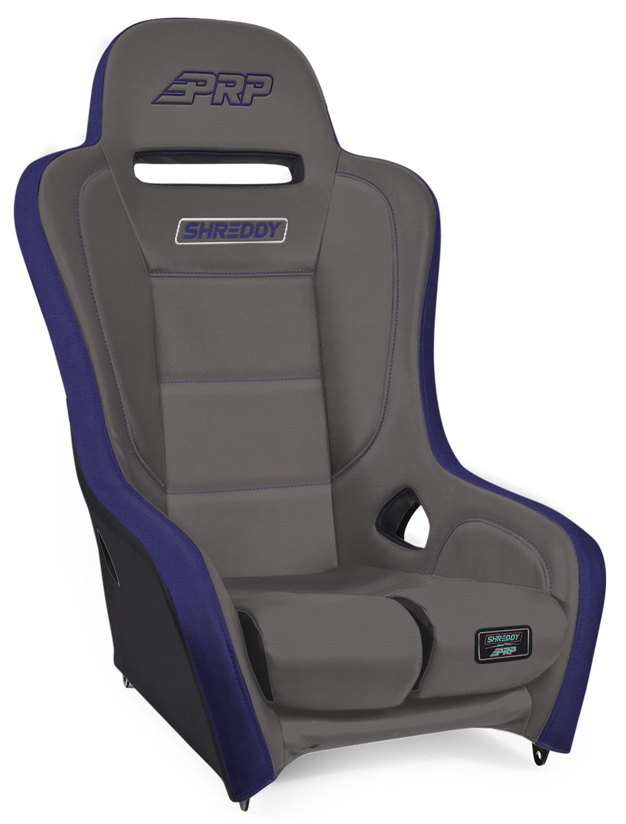 Shreddy Edition Podium Suspension Seat, Gray and