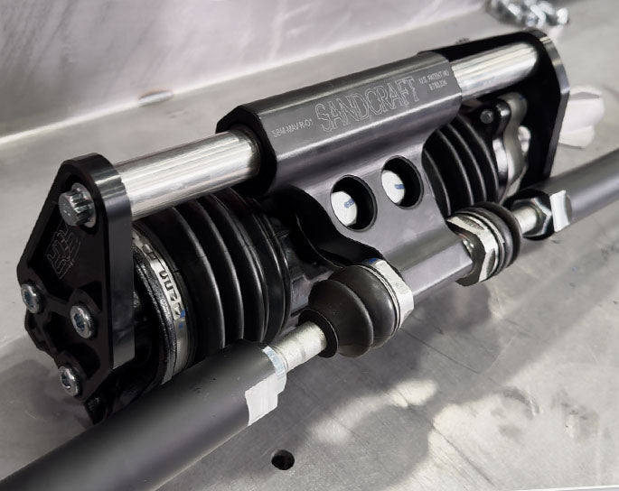 Can Am Maverick R Steering Support Assembly