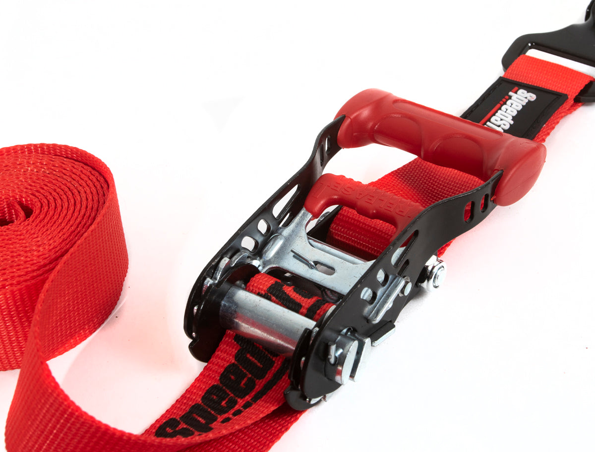 1.5" x 10' Ratchet Tie-Down w/ Soft-Tie (2 Pack) - SpeedStrap