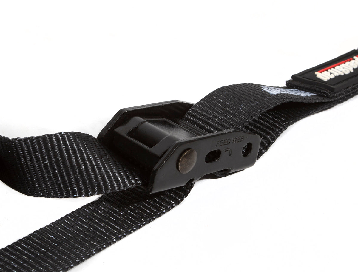 1" x 10' Cam-Lock Tie Down with Snap S-Hooks and Soft-Tie (2 Pack) - SpeedStrap