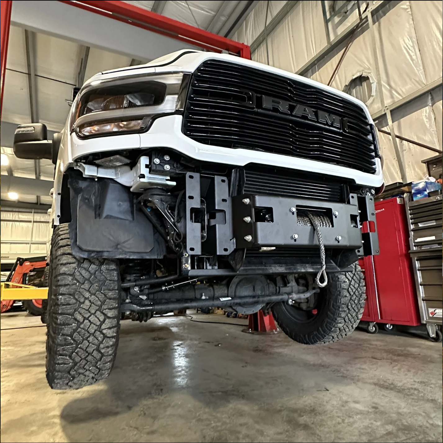 Vice Design Hidden Winch Mount 2019-2025 Ram 2500/3500 6.7 Cummins