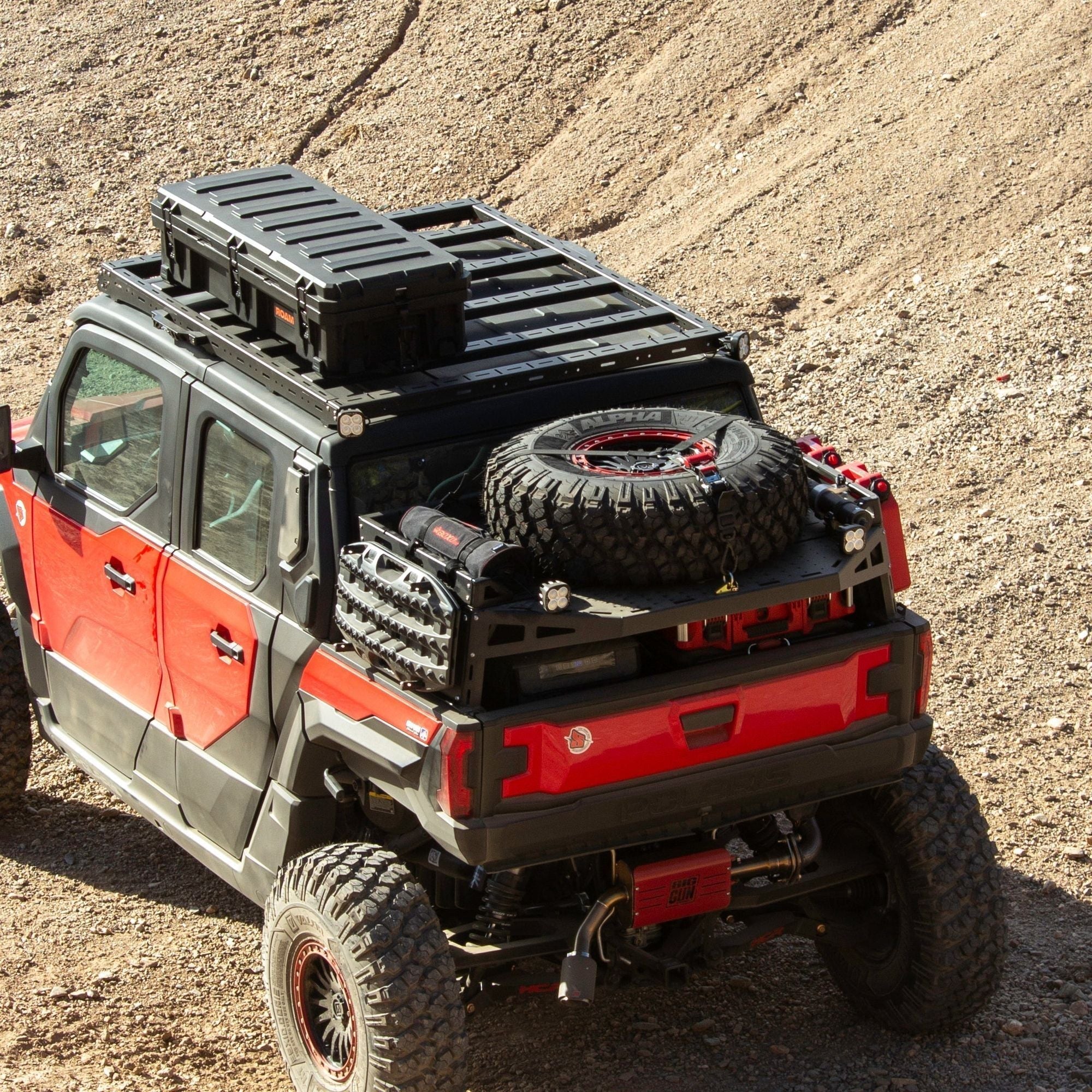 Polaris Xpedition X-Plorer Spare Tire Extension (Add-On)