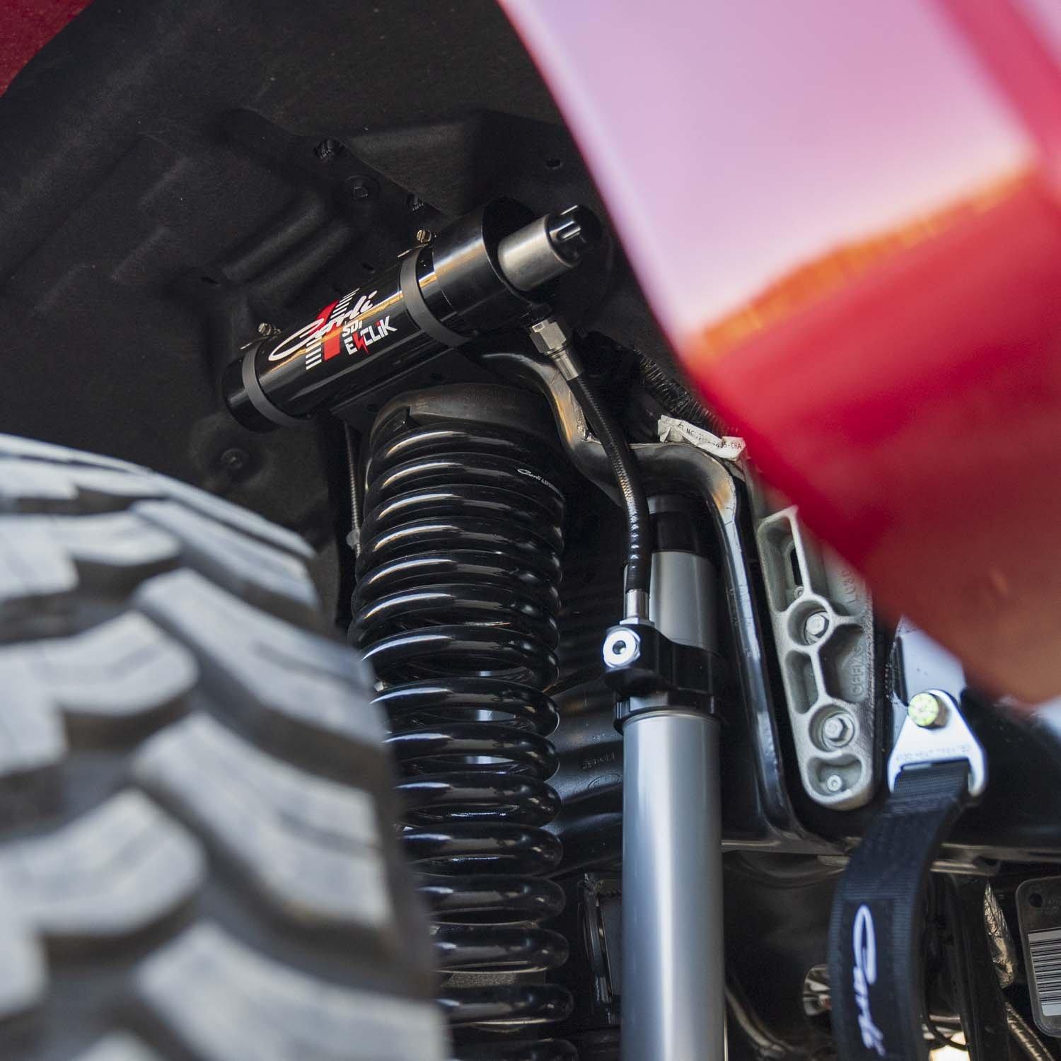 Carli Ford Super Duty E-Venture Electronic 2.5" Diameter Shock Package (4.5/5.5 Height)