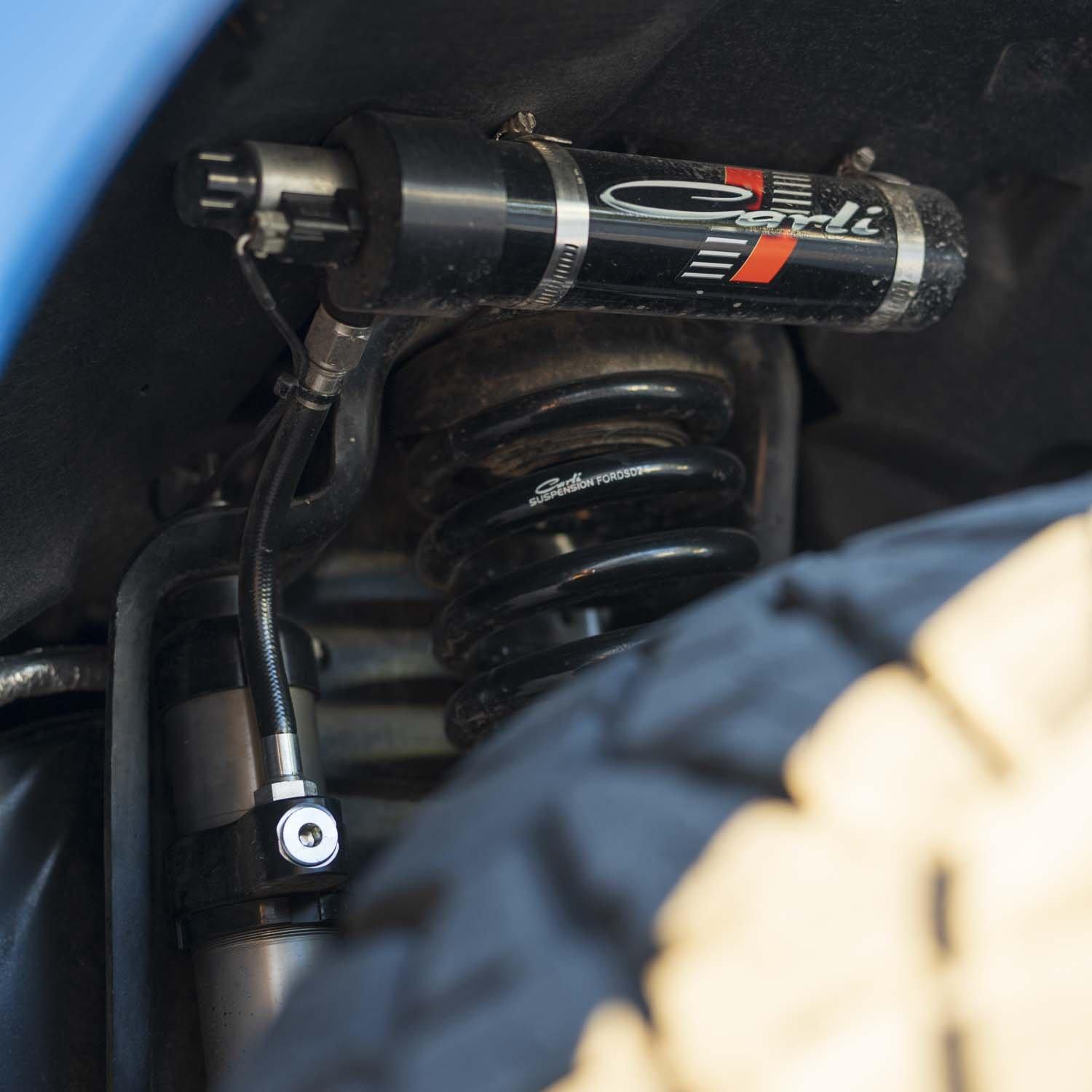 Carli Ford Super Duty E-Venture Electronic 2.5" Diameter Shock Package (Level Height)