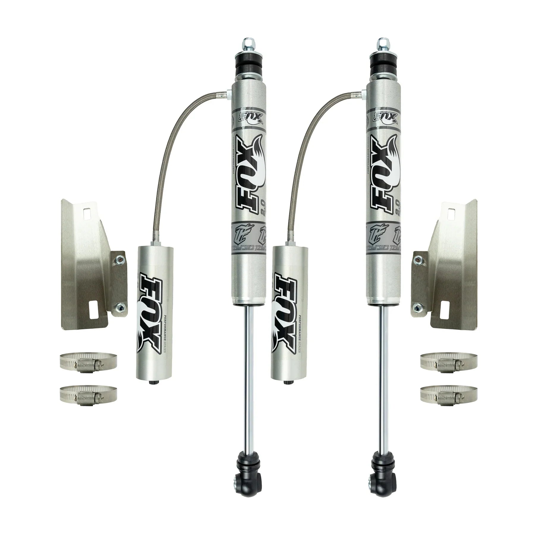 Thuren 2014+ Ram 2500/3500 Fox 2.0 Remote Reservoir Front Shocks