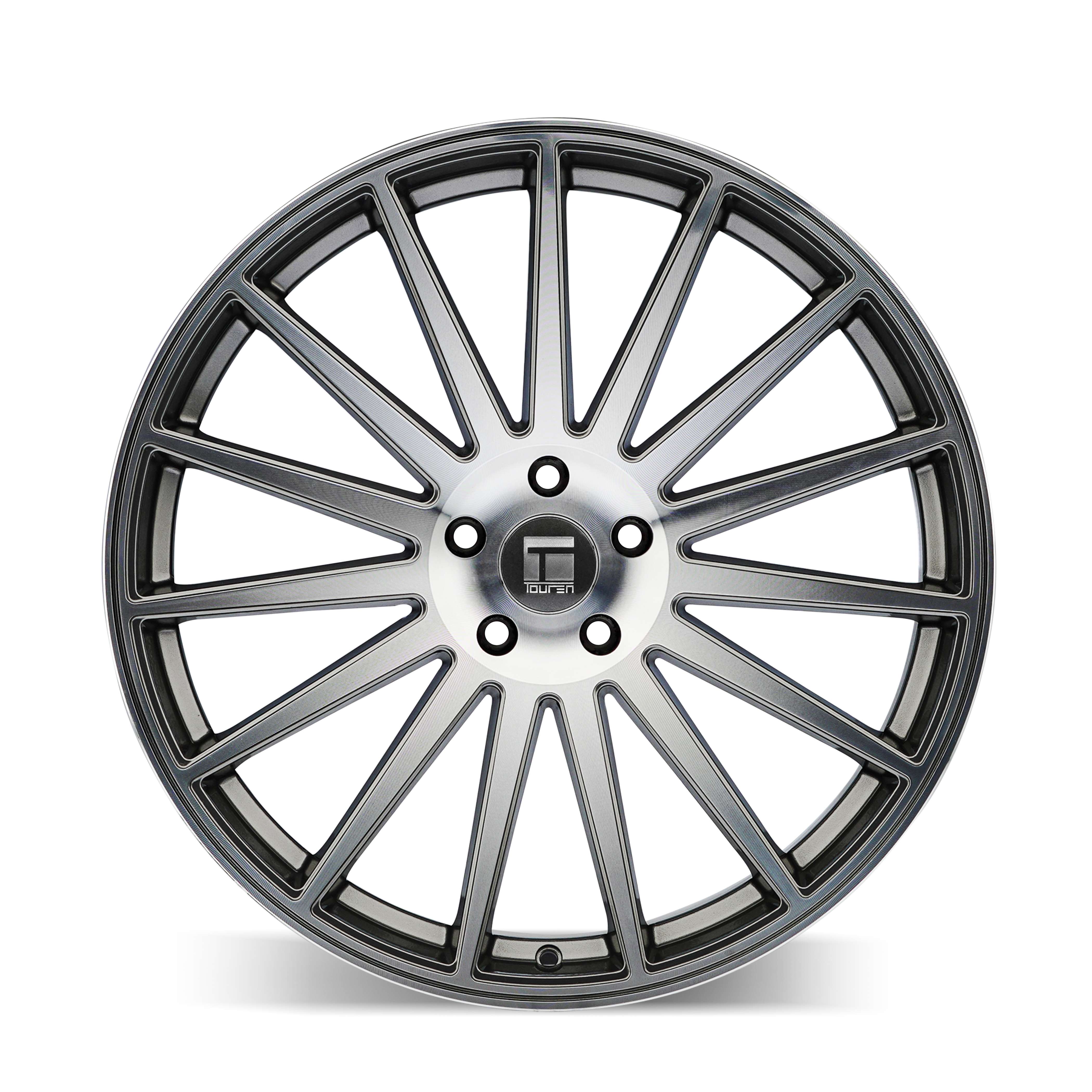 TOUREN TOUREN TR92 3292 GLOSS GRAPHITE MACHINED FACE 20X10.5 5-114.3 35MM 72.6MM