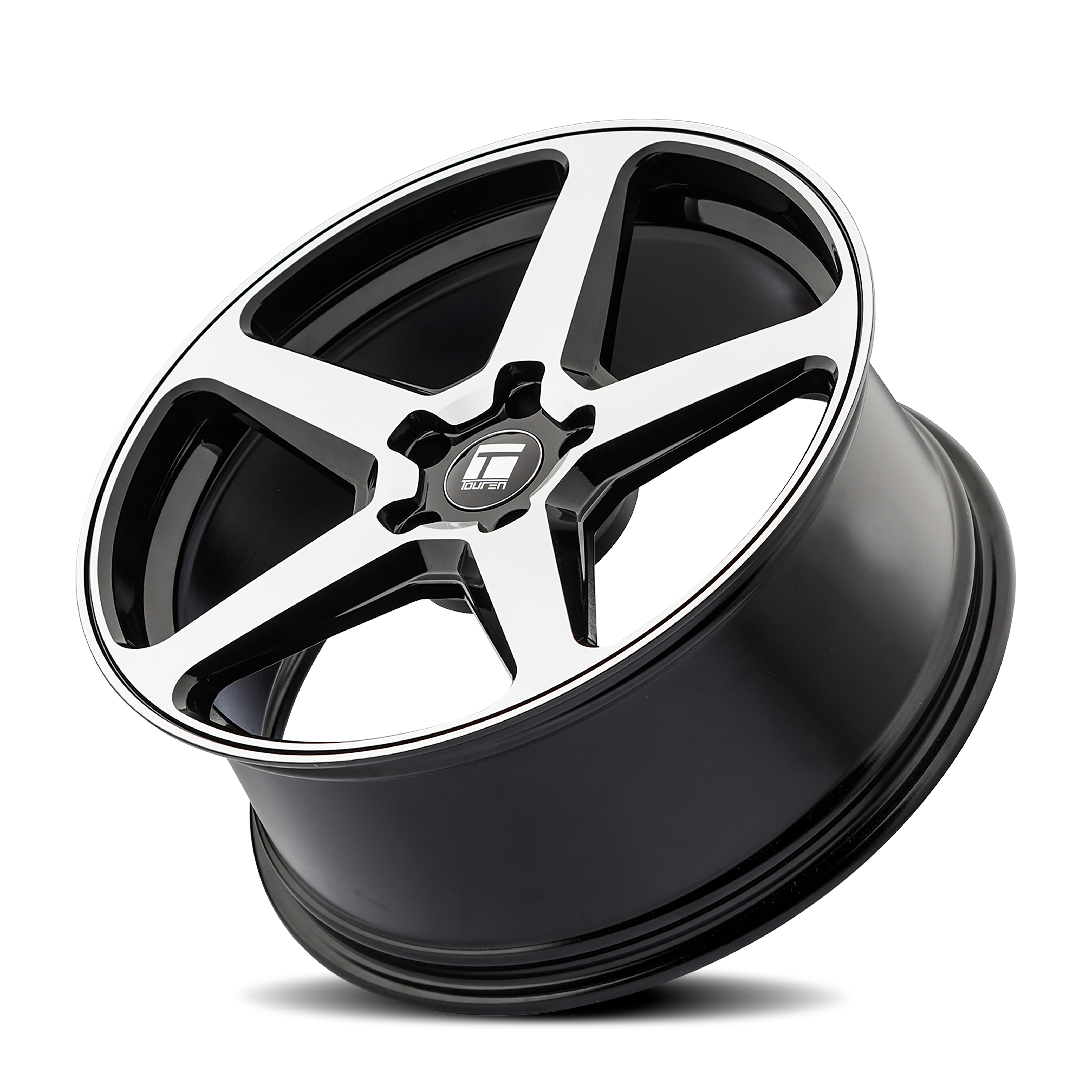 TOUREN TOUREN TF96 3296 GLOSS BLACK MACHINED 20X9 5-112 35MM 66.6MM