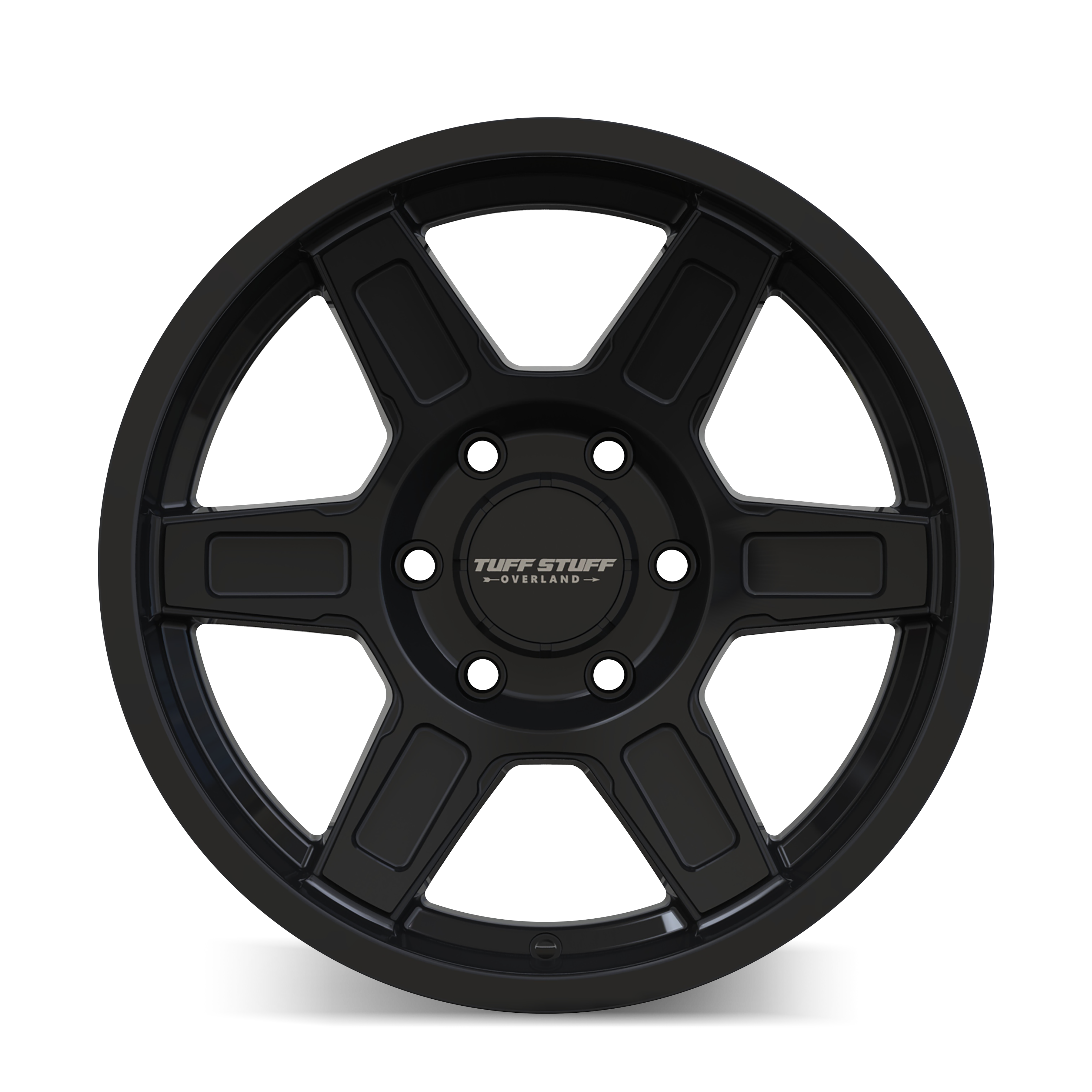 TUFFSTUFF TUFFSTUFF ASCENT TS01 GLOSS BLACK 17X8.5 5-127 0MM 71.5MM