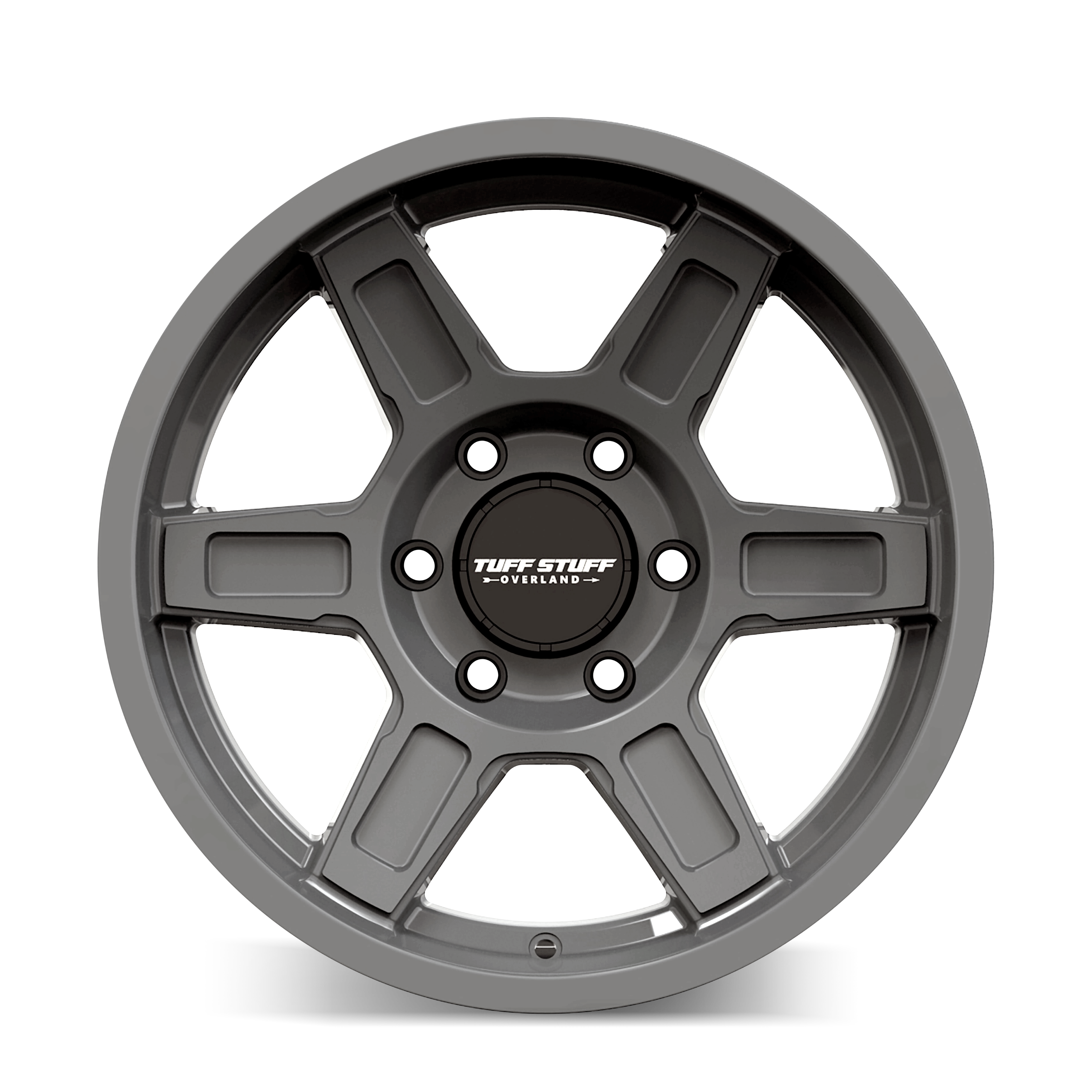 TUFFSTUFF TUFFSTUFF ASCENT TS01 GLOSS GREY 17X8.5 6-120 0MM 66.9MM