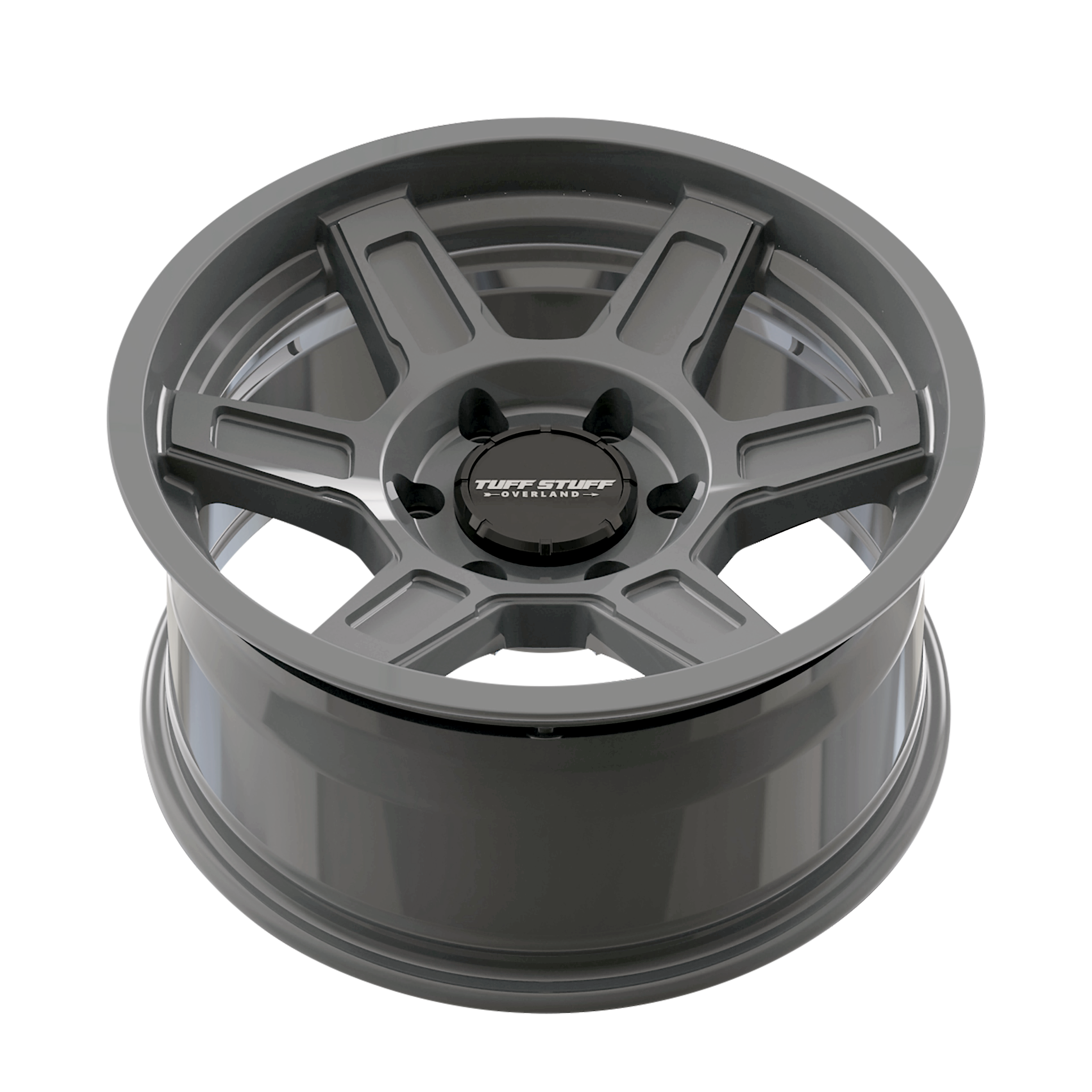 TUFFSTUFF TUFFSTUFF ASCENT TS01 GLOSS GREY 17X8.5 6-139.7 0MM 106MM