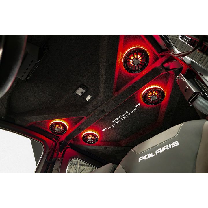 Polaris Ranger XD 1500 Rear Overhead Speaker Adapters (Pair)