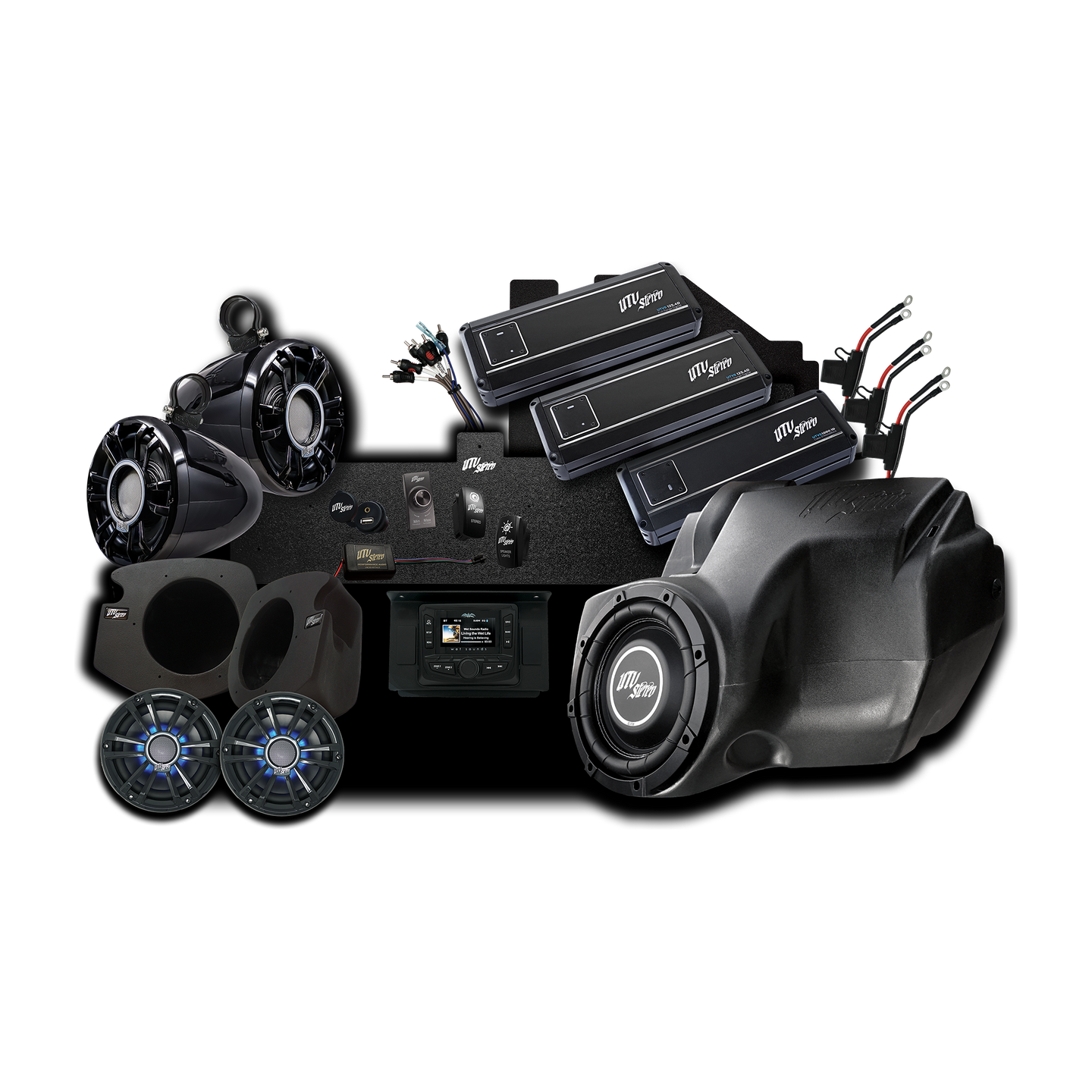 Polaris RZR Signature Series Stage 8 Stereo Kit