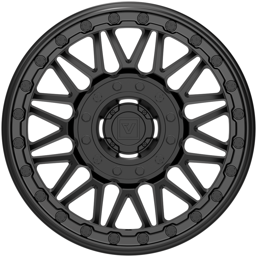 V08 UTV Beadlock Wheel (Satin Black)