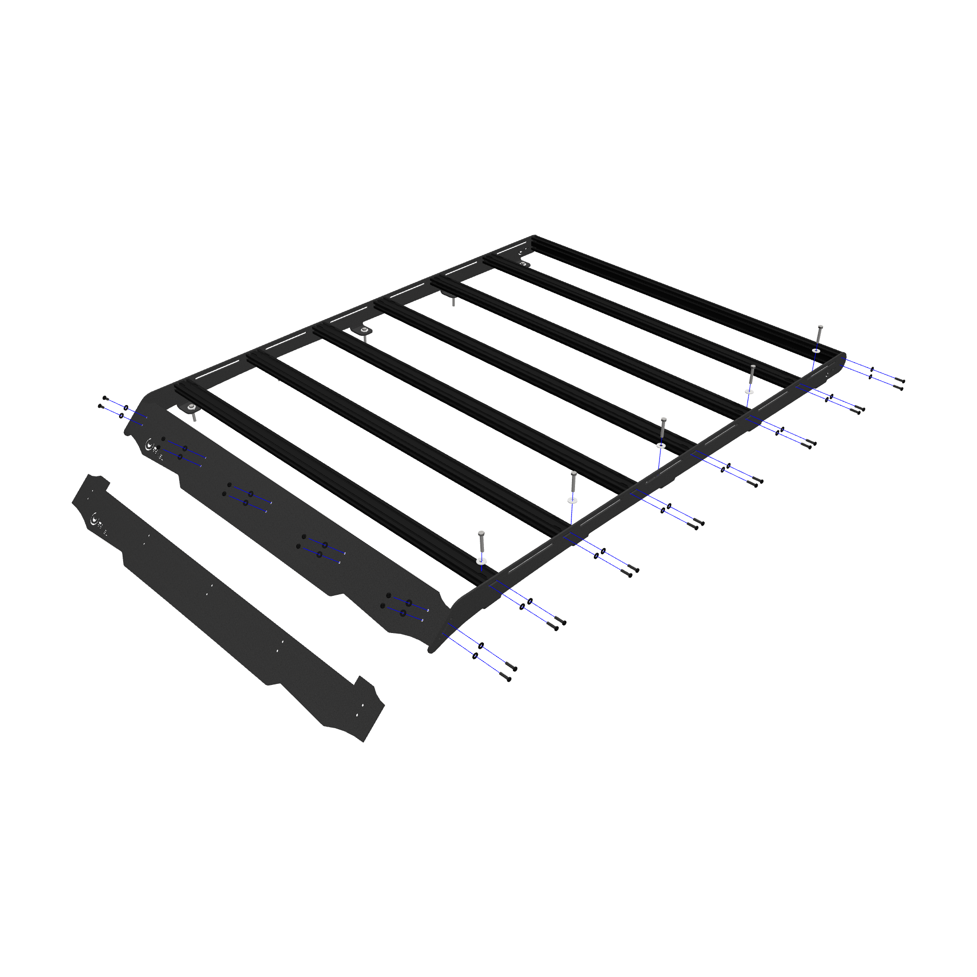 Polaris Xpedition Adventure 5-Seat Roof Rack