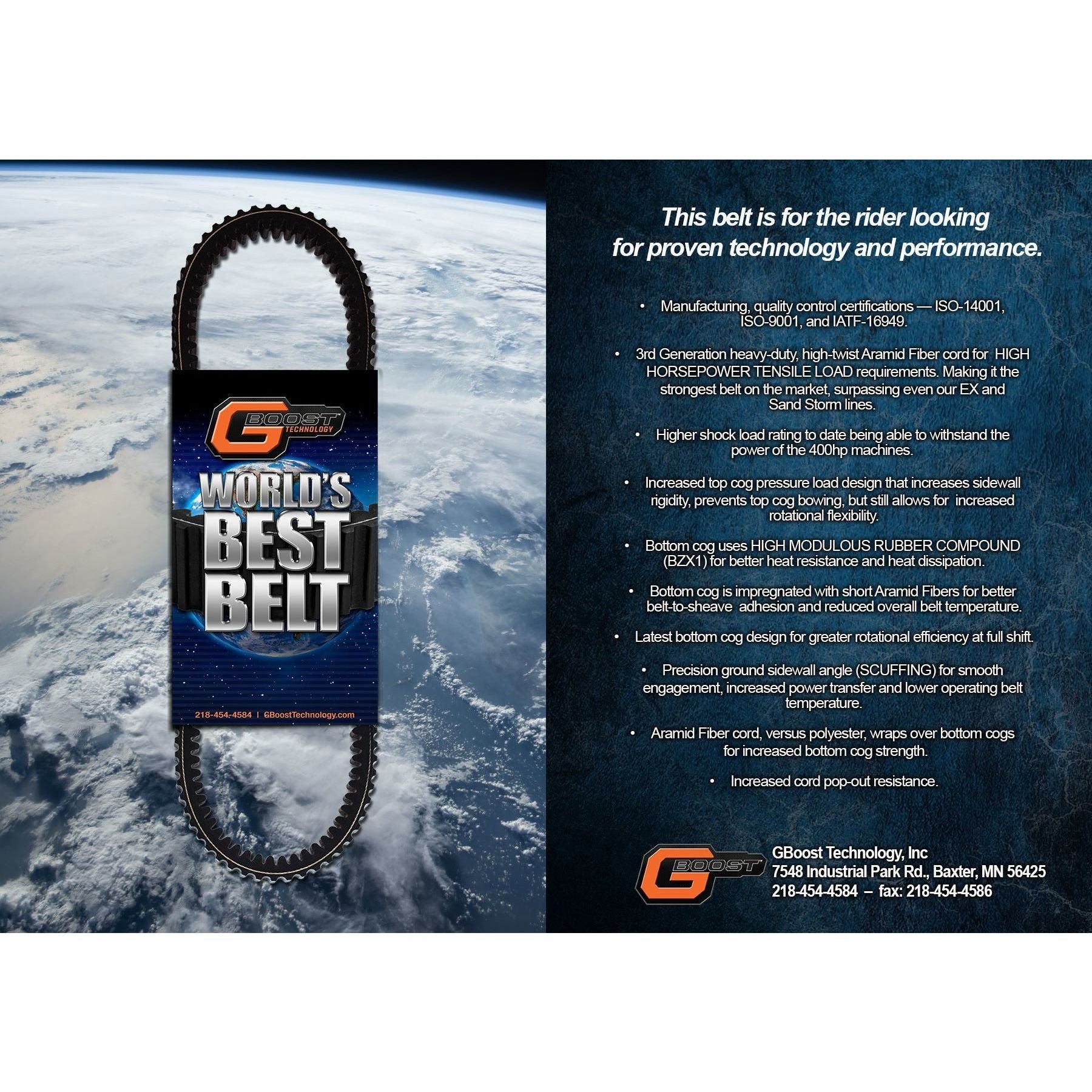 Kawasaki KRX World's Best Belt