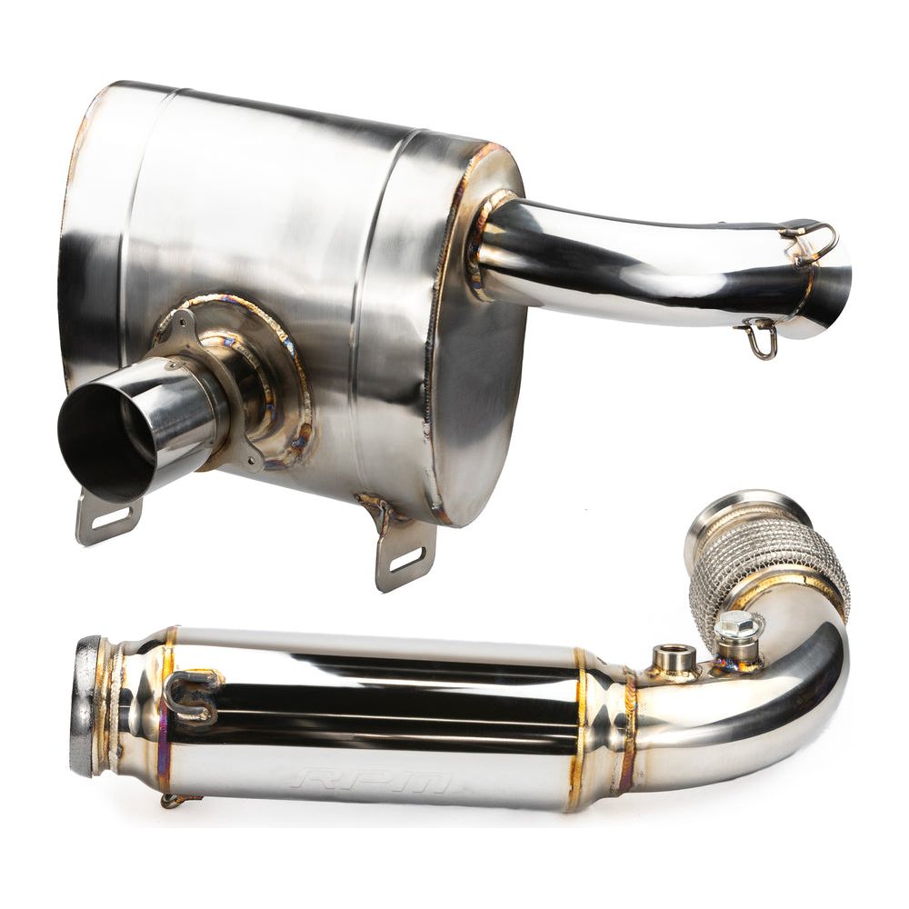 Can Am X3 Full 3" Chambered Q-Series Turbo Back Exhaust System