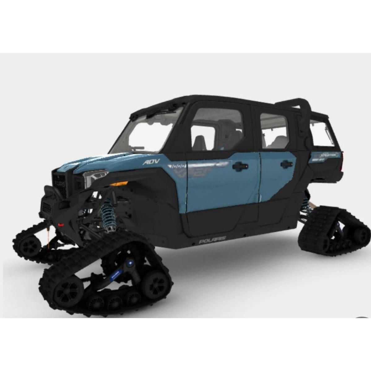 Polaris Xpedition UTV Snow Track Mounting Brackets