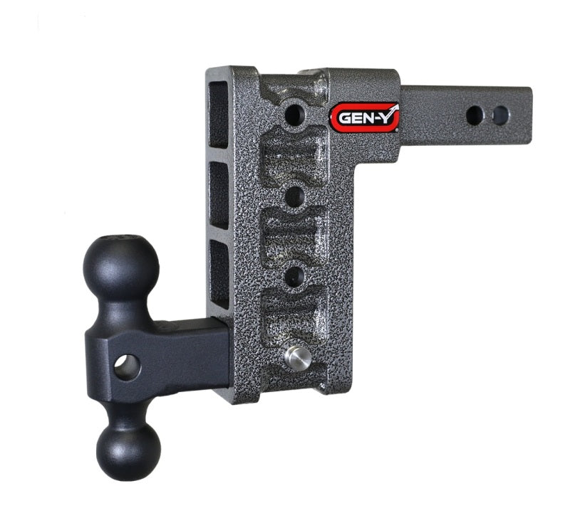Gen-Y Mega Duty 2in Shank 7.5in Drop 1.5K TW 10K Hitch w/GH-031 Dual-Ball