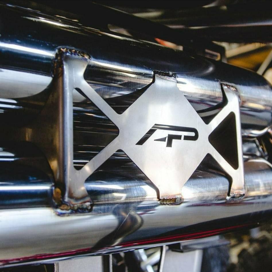 Polaris RZR Turbo Dual Tip Exhaust System