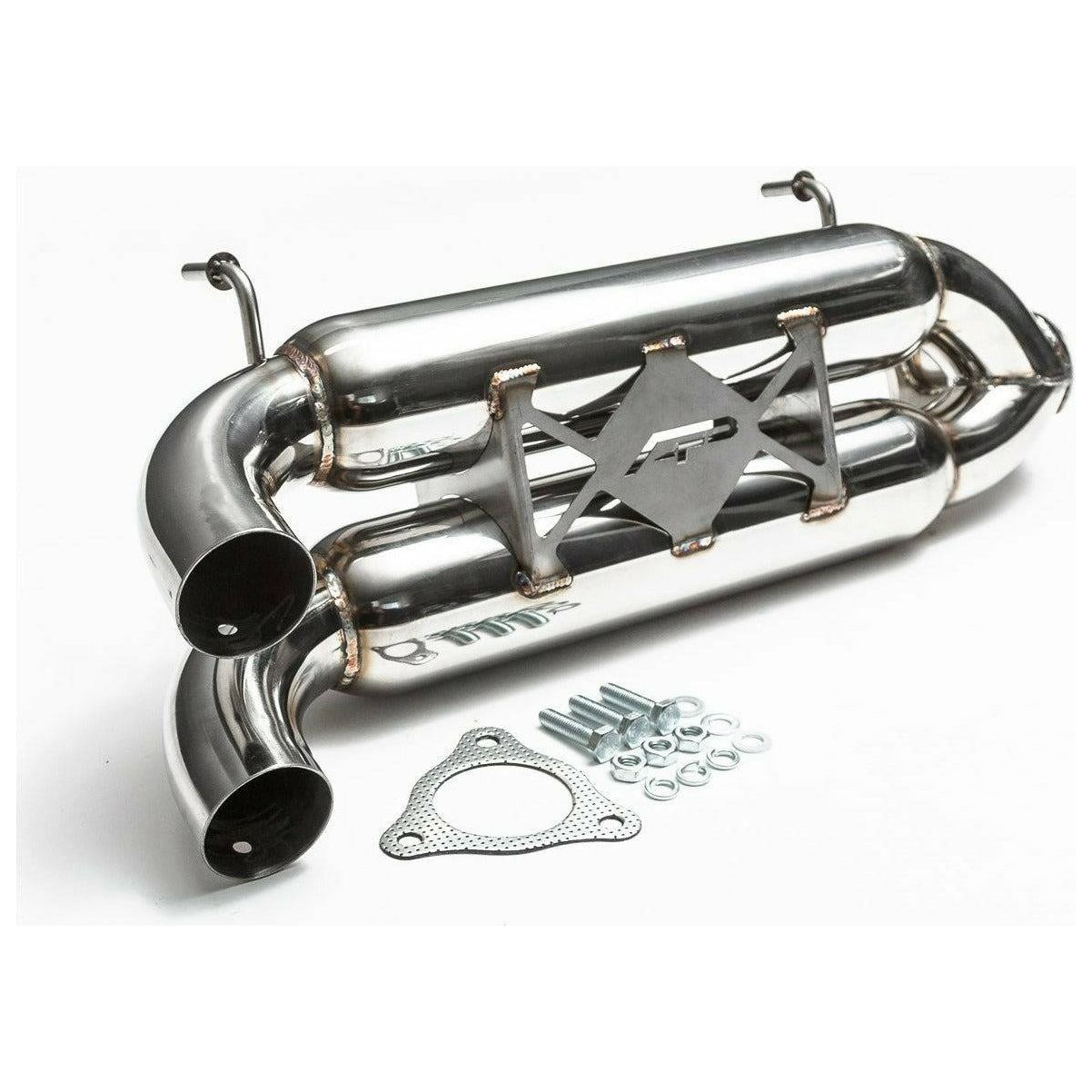 Polaris RZR Turbo Dual Tip Exhaust System