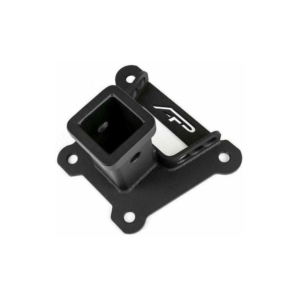 Polaris RZR Turbo S Radius Rod Plate with Hitch Receiver