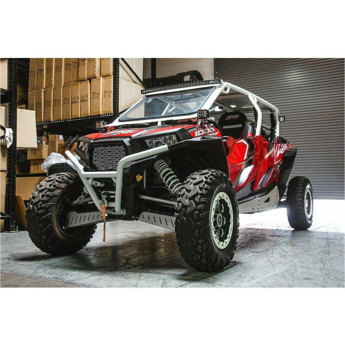 Polaris RZR XP 1000 (2014-2018) Premium Front Grille/ SILVER (GARAGE SALE)