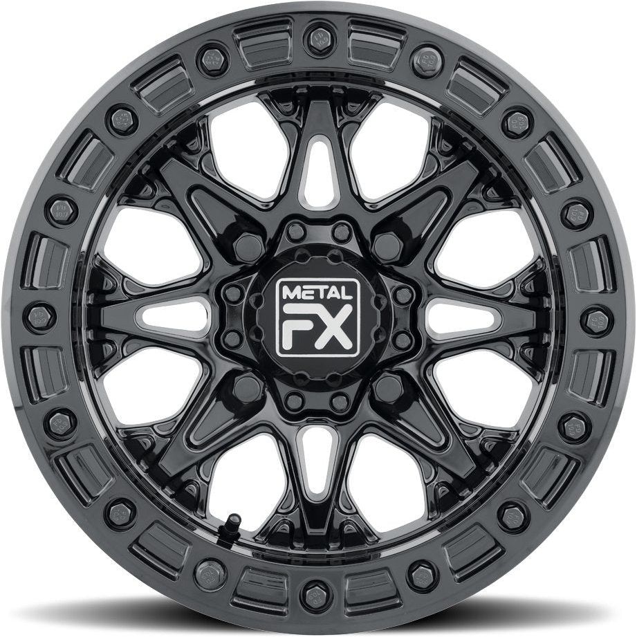 Assassin Beadlock Wheel 4x137 15x10 (13mm) (Gloss Black) (GARAGE SALE)