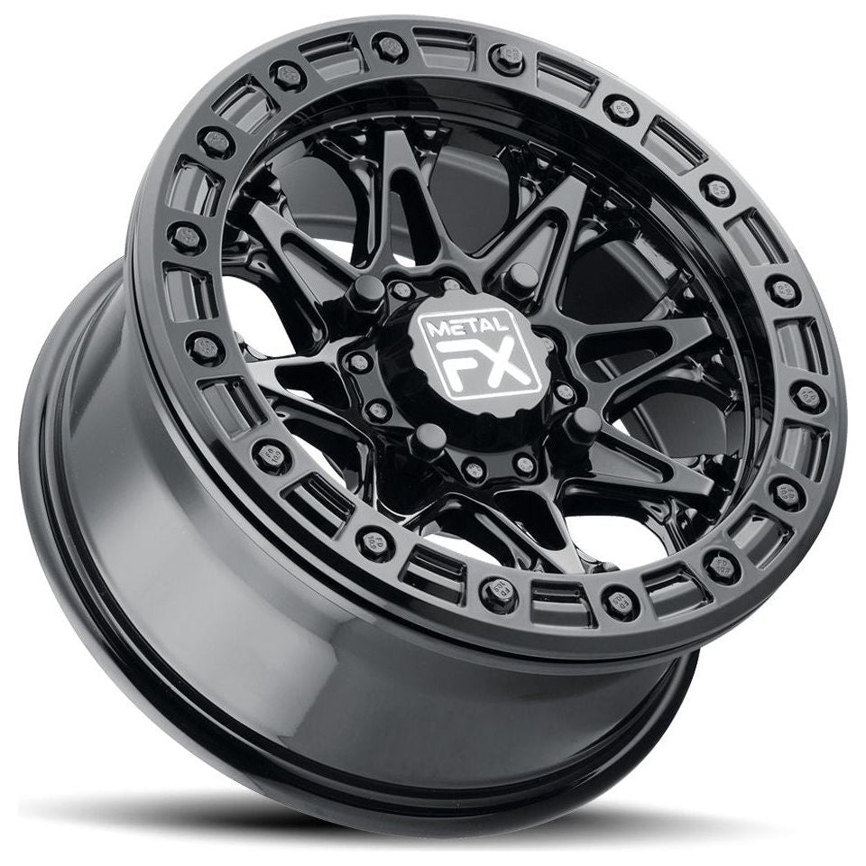 Assassin Beadlock Wheel 4x137 15x10 (13mm) (Gloss Black) (GARAGE SALE)