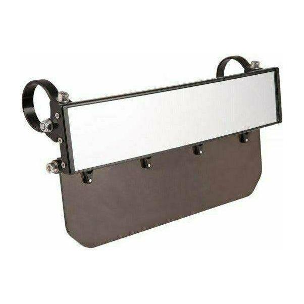 12″ Wide Panoramic Rearview Mirror with Visor