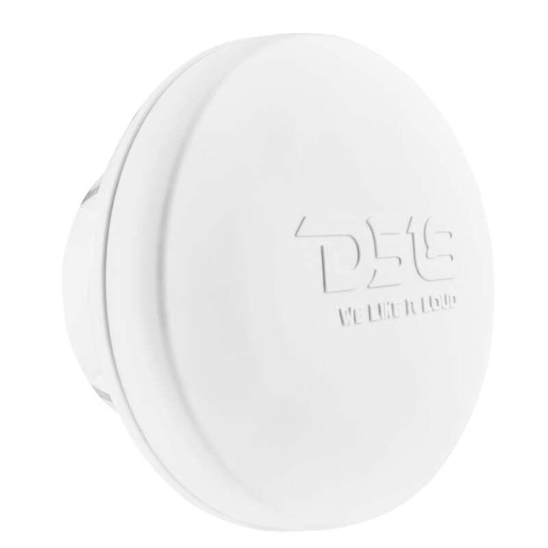 DS18 NXL Series Coaxial Marine Speaker w/ RGB Lights 6x9in 2-Way 125 Watts RMS 4 ohm White