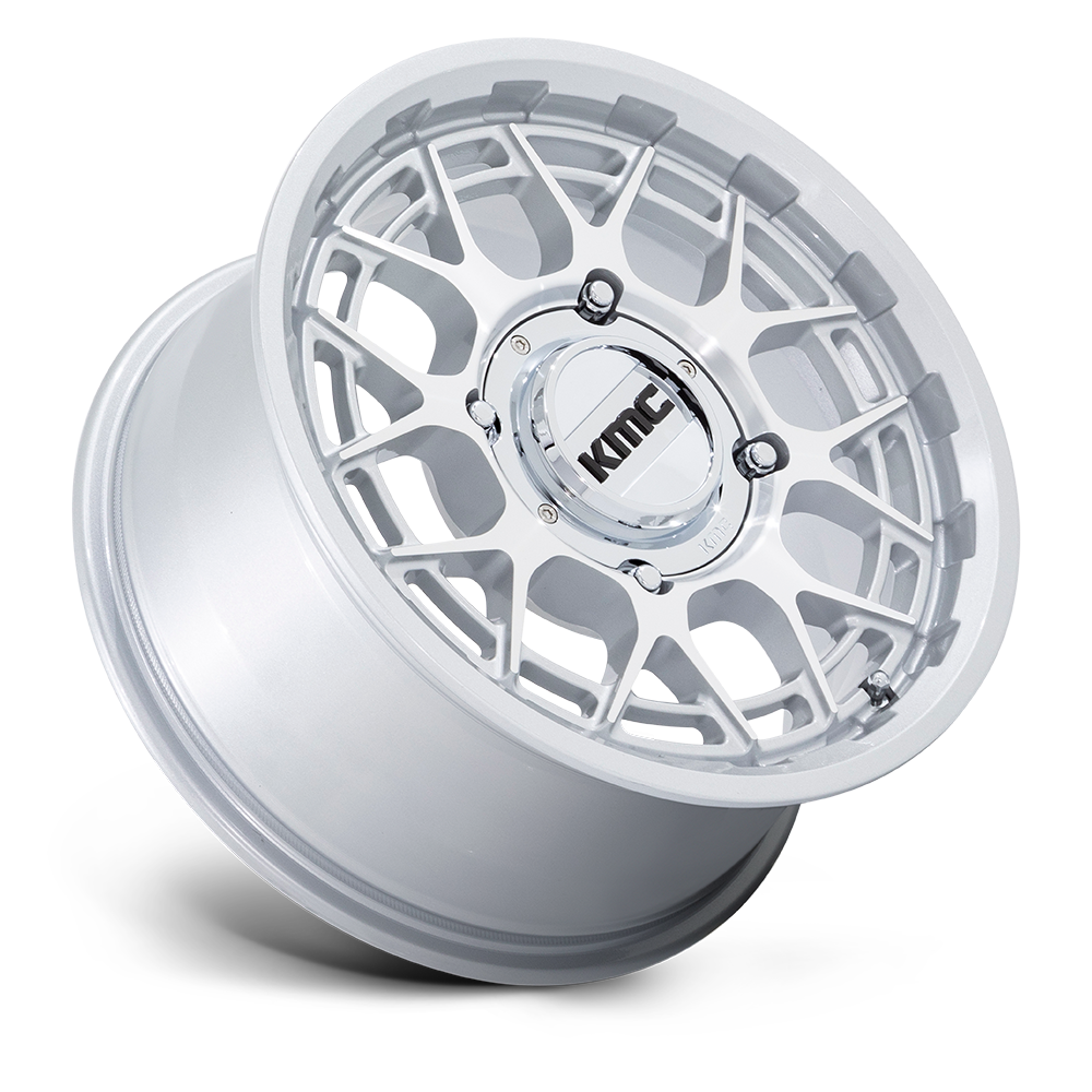 KS139 Technic UTV Wheel (Gloss Silver Machined)