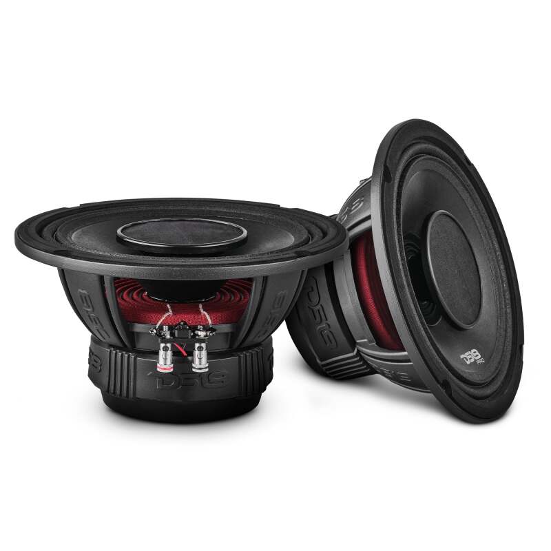 DS18 8in 250 Watts RMS 4 ohm Mid-Range Loudspeaker w/ Water Resistant Cone