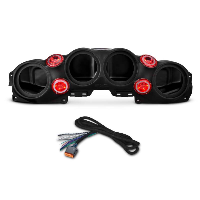 DS18 2018-23 Jeep JL/JLU/JT Fits 4x8in Speakers (Not Incl) 4 xPRO-TW4L & 1 x JL-SBARHARNESS Included