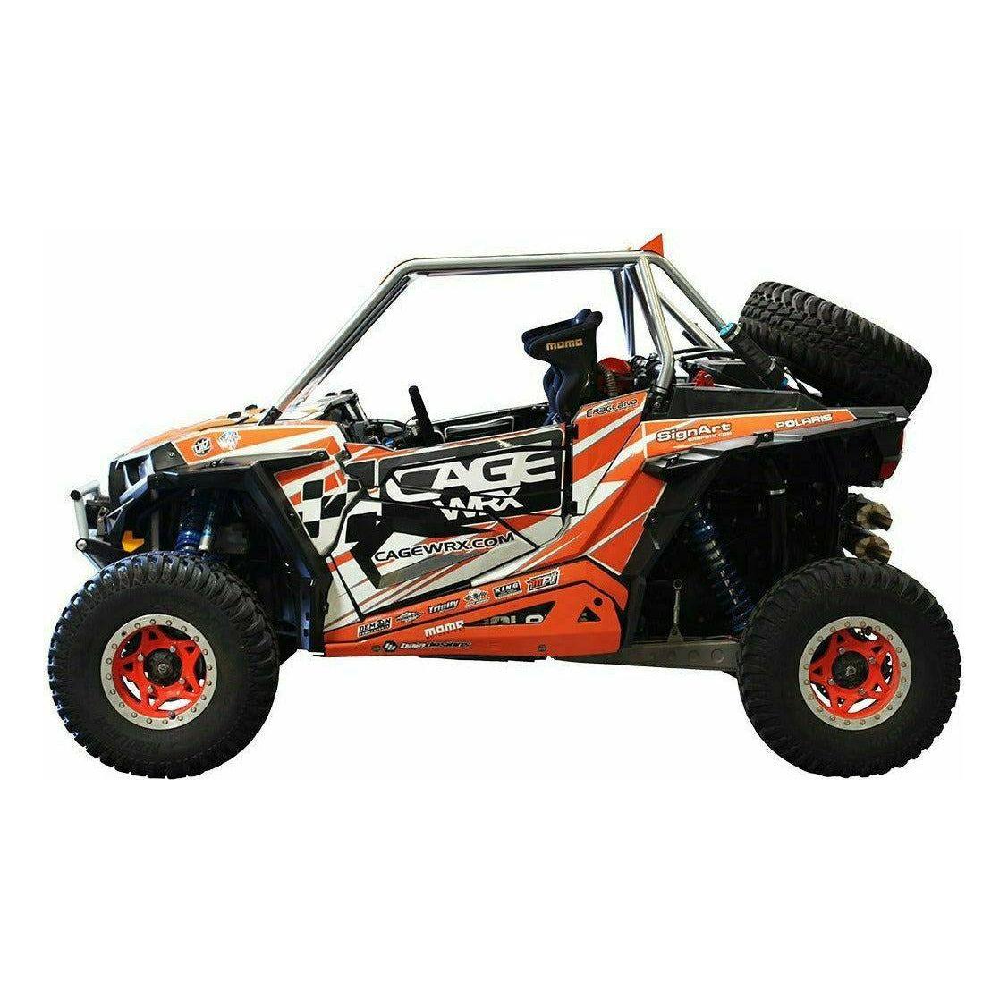 Polaris RZR (2014-2018) Raw Assembled Baja Spec Cage with Roof