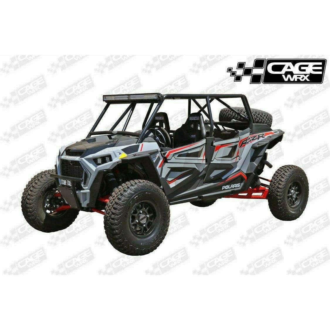 Polaris RZR 4 (2019-2023) Raw Unassembled Baja Spec Cage Kit