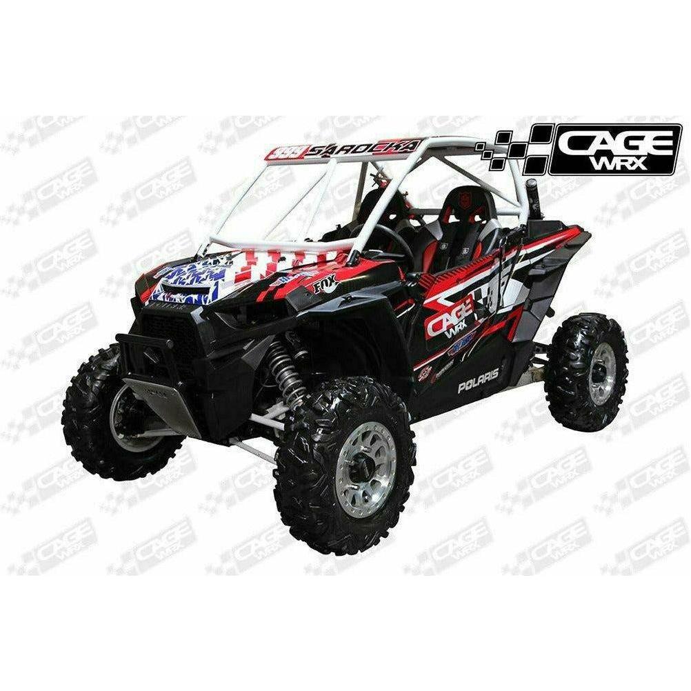 Polaris RZR (2014-2018) Raw Assembled Super Shorty Cage with Roof