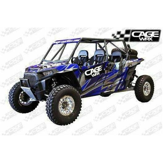 Polaris RZR 4 (2014-2018) Raw Assembled Baja Spec Cage with Roof