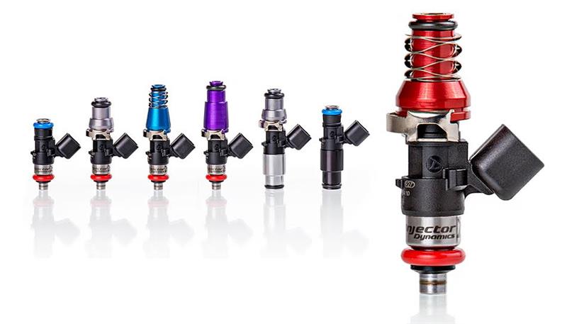 Injector Dynamics ID1050X Injectors 11mm (Red) Adaptors S2K Lower (Set of 4)