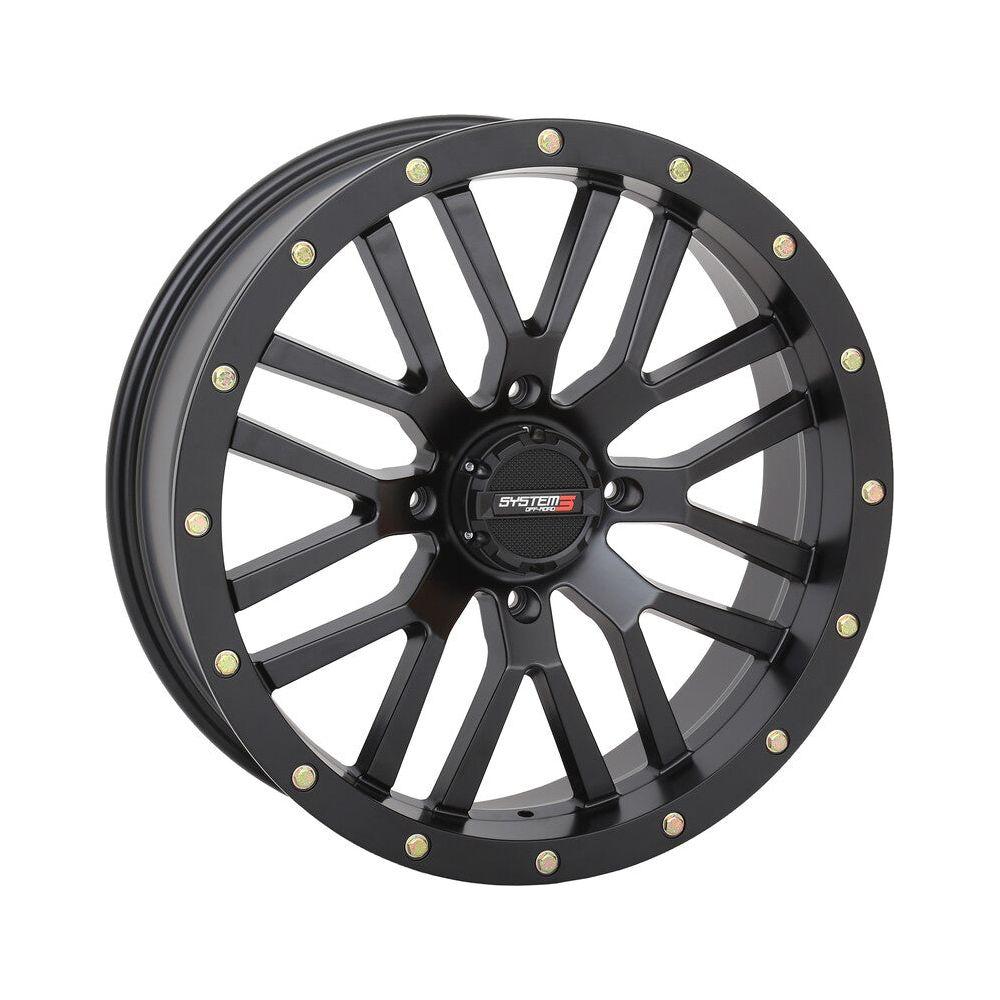 ST-3 Wheel (Matte Black) 4x156 18x7 (10mm) (GARAGE SALE)