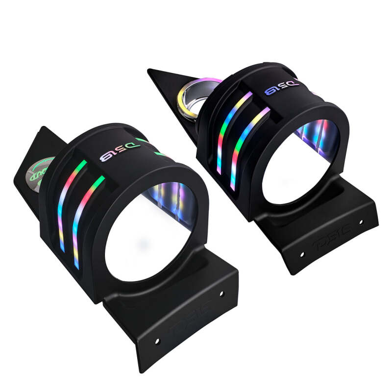 DS18 2015+ Polaris Slingshot Headrest Enclosure Fits 4 x 6.5in Speakers (Not Included)