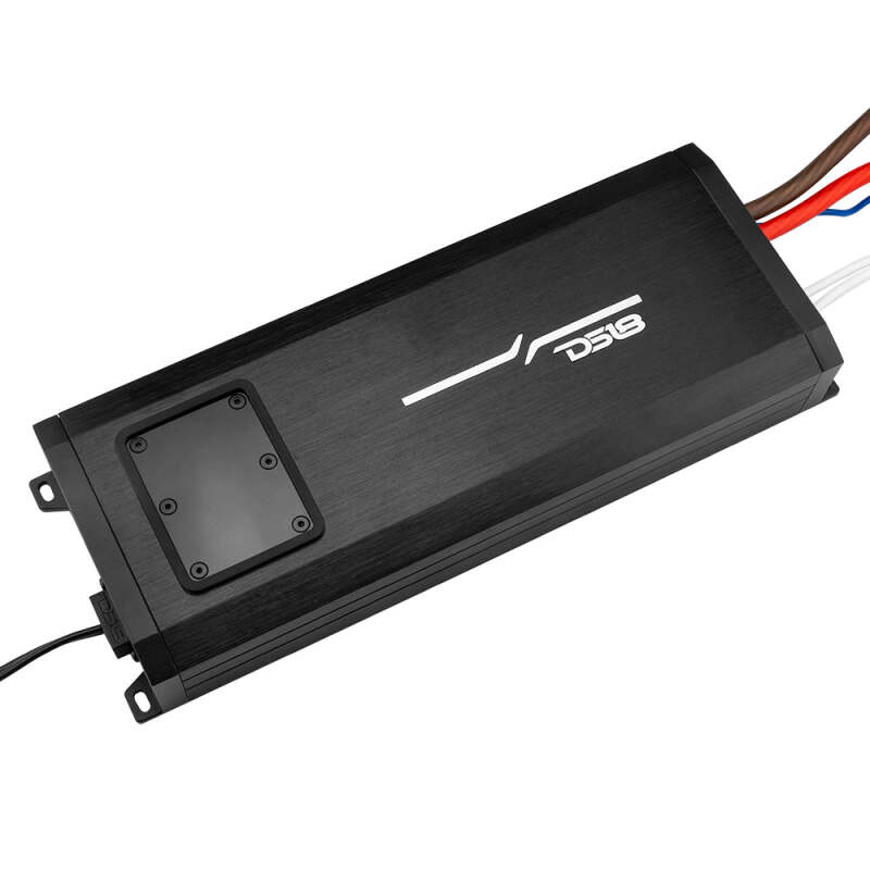 DS18 1-Channel Class-D Amp Monoblock 1 x 1000 Watts RMS at1 ohm IP67 Waterproof Rating