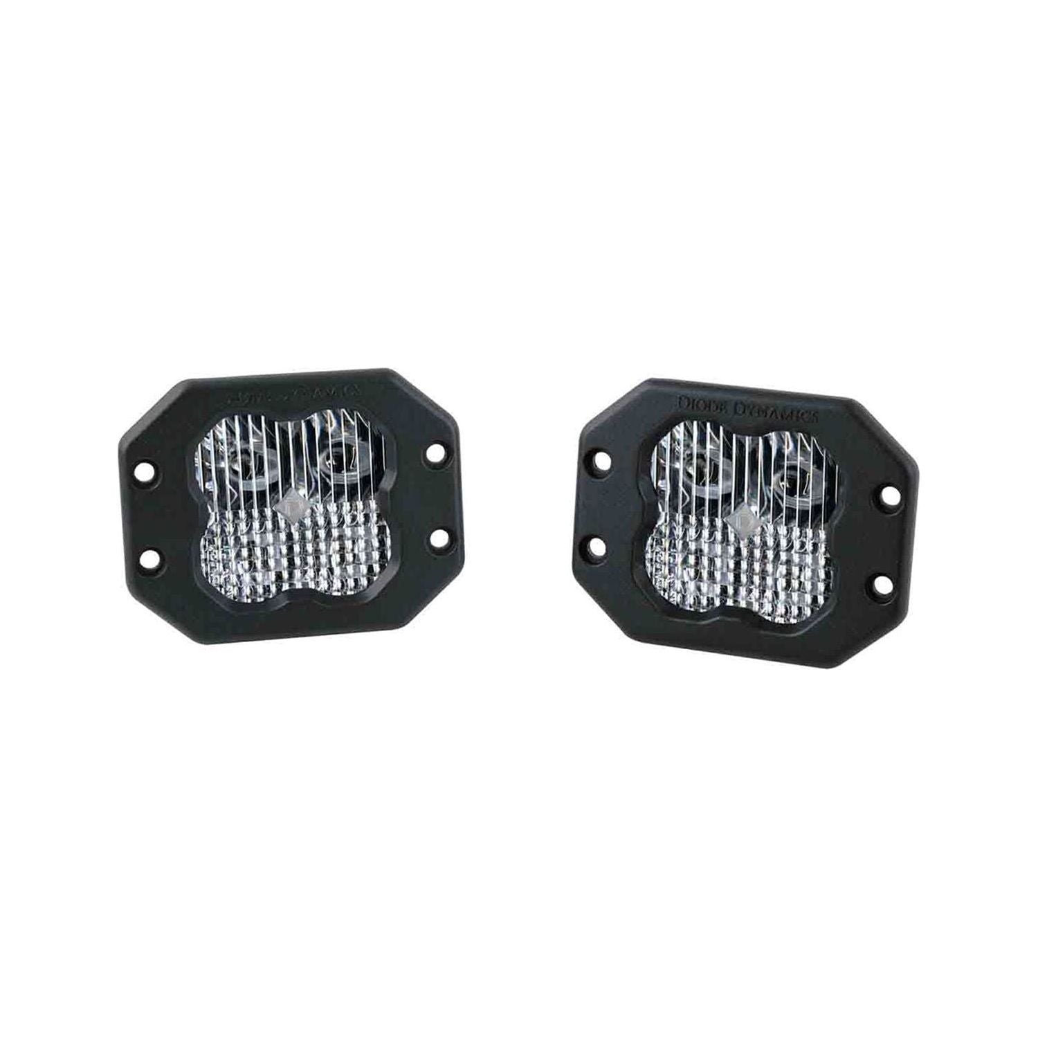 Stage Series 3" White Sport Flush Mount LED Pods (Pair)