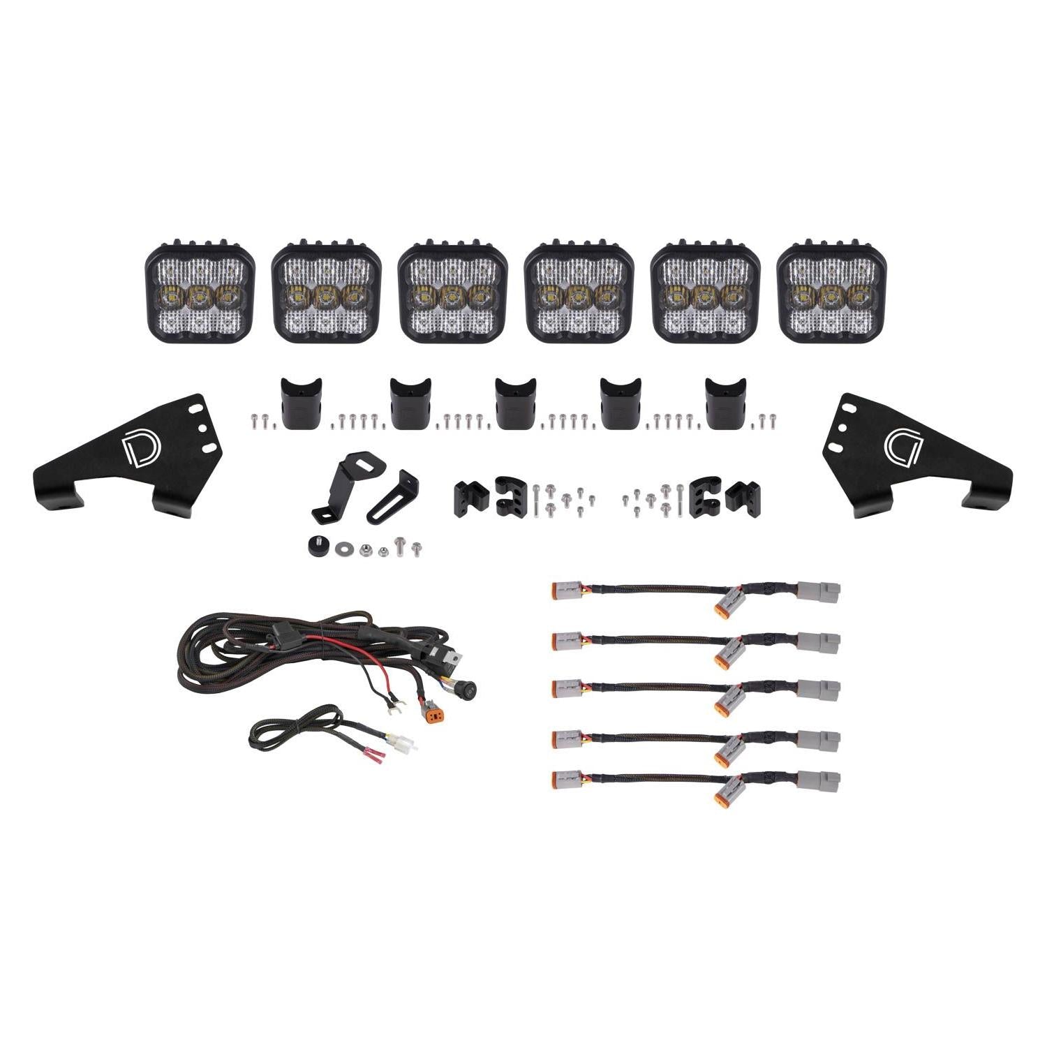 Polaris RZR Pro XP / Turbo R SS5 Roof CrossLink Lightbar Kit