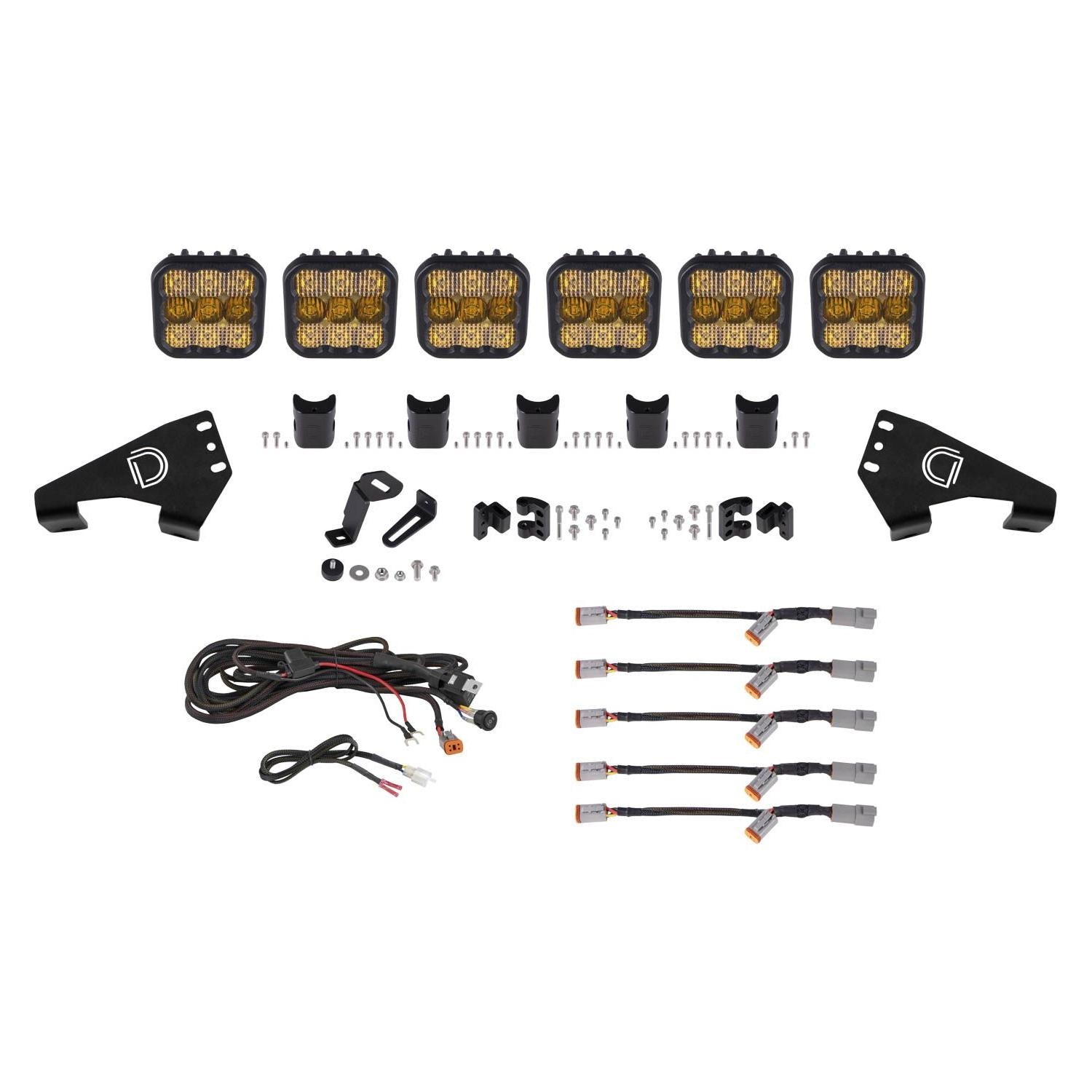 Polaris RZR Pro XP / Turbo R SS5 Roof CrossLink Lightbar Kit