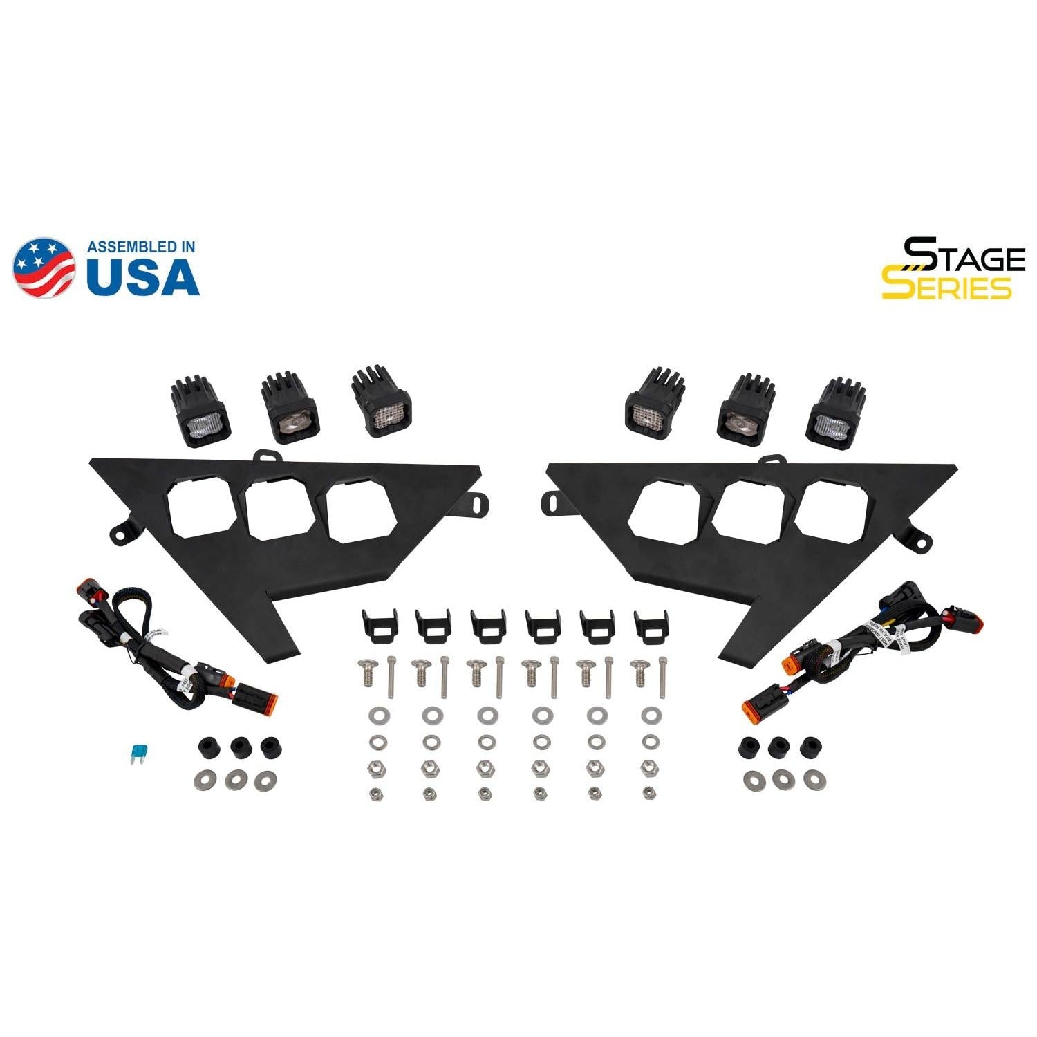 Polaris RZR Pro / Turbo R SSC1 LED Headlight Kit