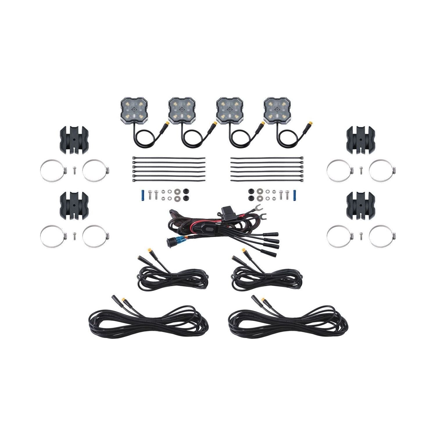 Stage Series Universal Rock Light SXS Installer Kit (4-Pack)